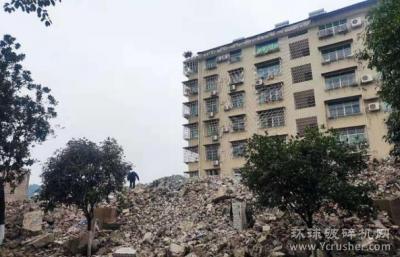 湖南新宁县新建年处理80万吨建筑渣土再利用项目，为两型社会助力