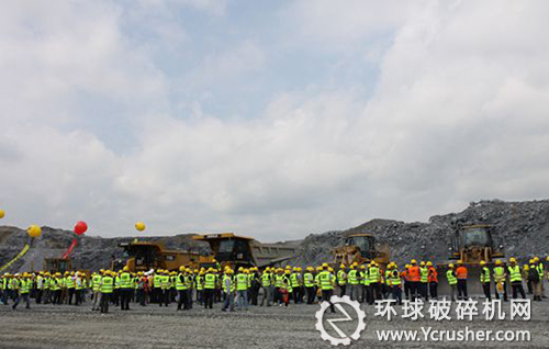 卡特彼勒采石场客户体验现场